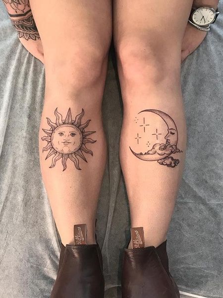 leg tattoos women