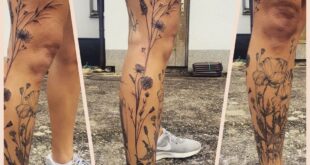 leg tattoos women