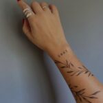 forearm tattoo women