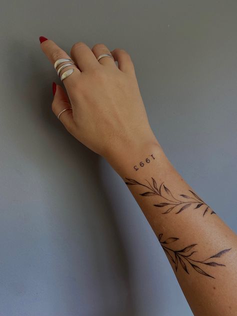 forearm tattoo women