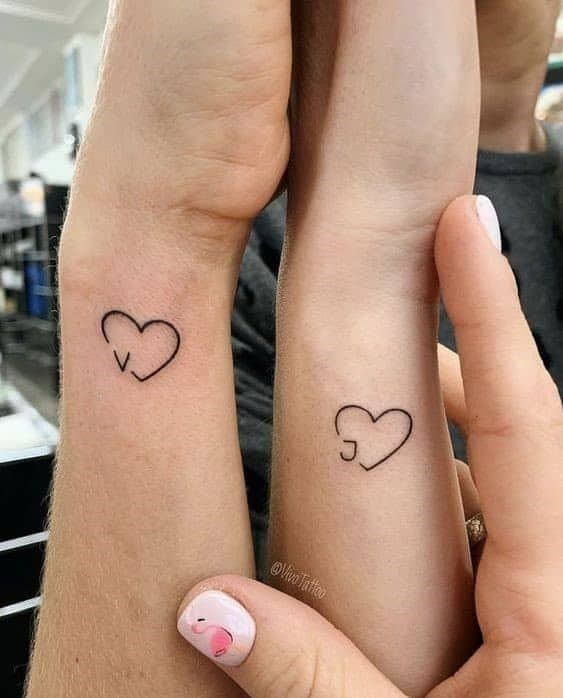 couple tattoos