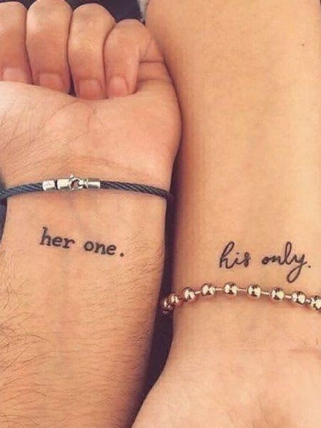 couple tattoos