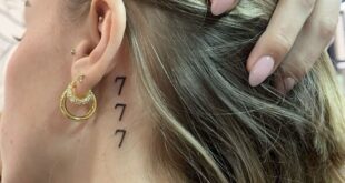 tattoo behind ear