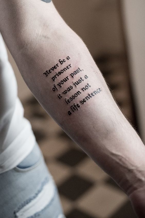 tattoo quotes men