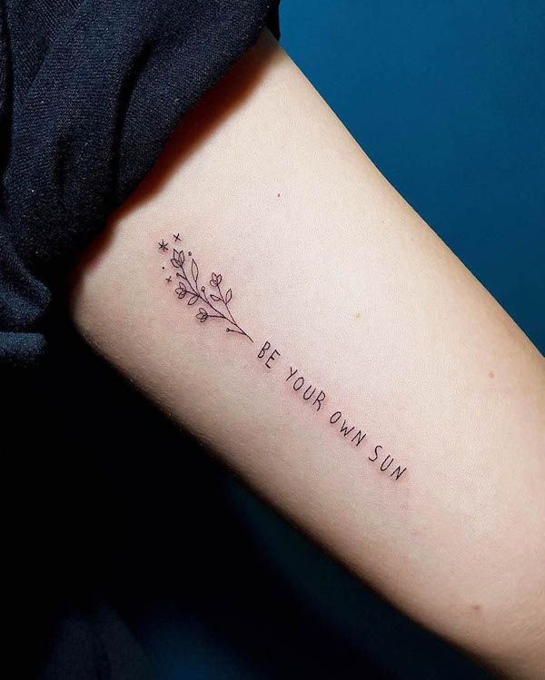 Inked Inspiration: Meaningful Tattoo Quote Ideas for Your Next Piece