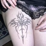 tattoo on leg