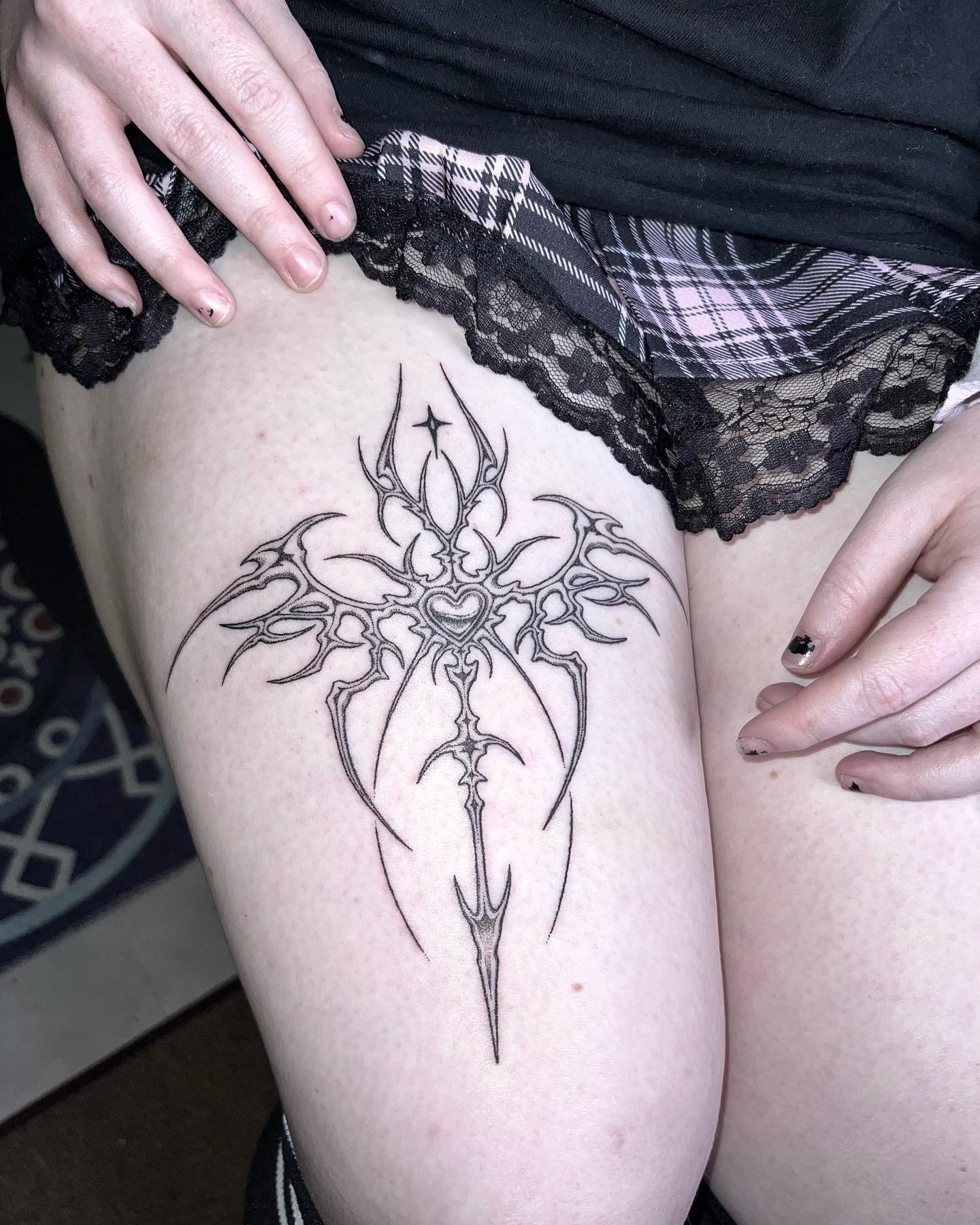 tattoo on leg