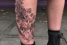 leg tattoos women