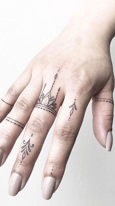 Inked and Understated: The Beauty of Finger Tattoos