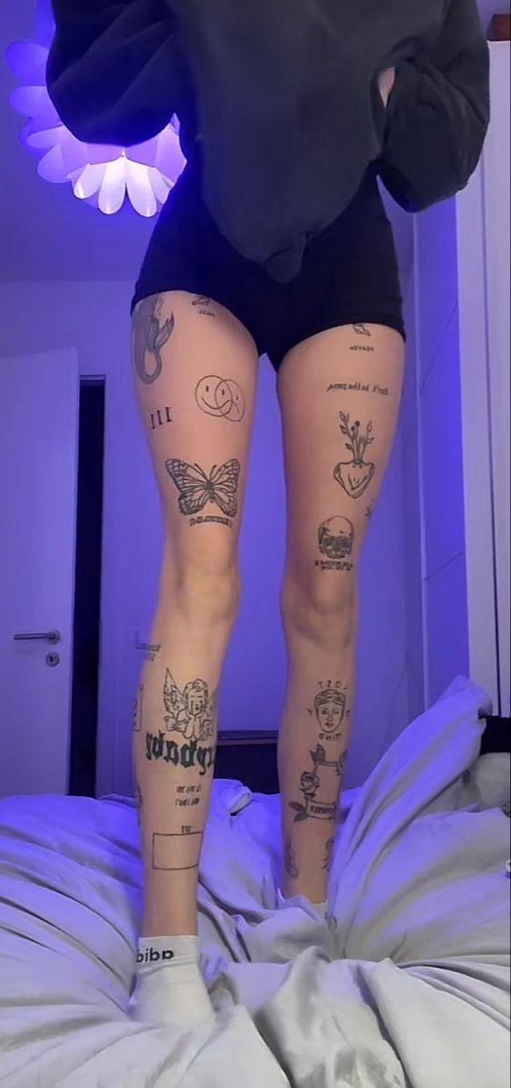 tattoo leg