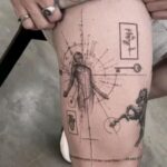 leg tattoos