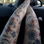 tattoo on leg