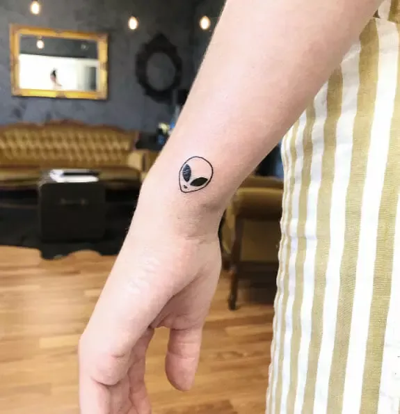 alien tattoo