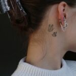 neck tattoos women