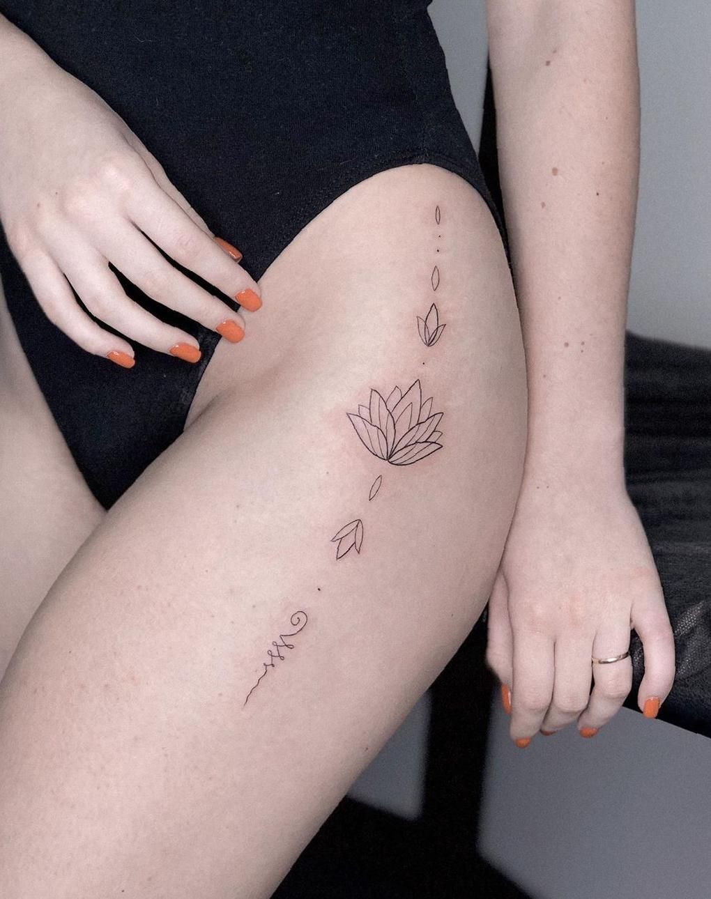 Show off Your Ink with a Stunning Tattoo Leg Design