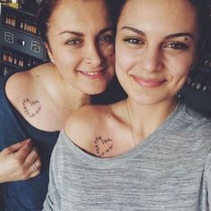 mother daughter tattoos