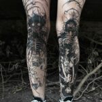 tattoo on leg