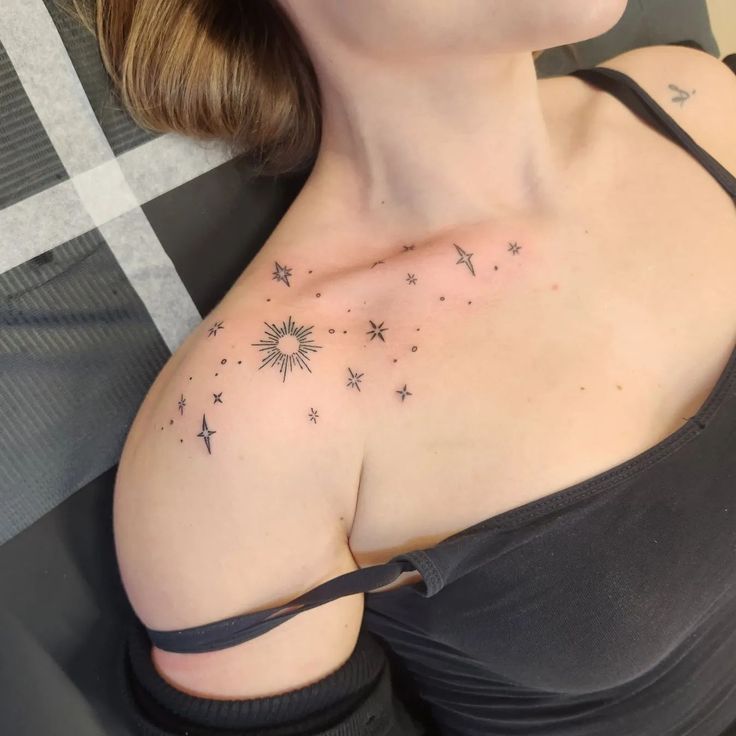 shoulder tattoos for women