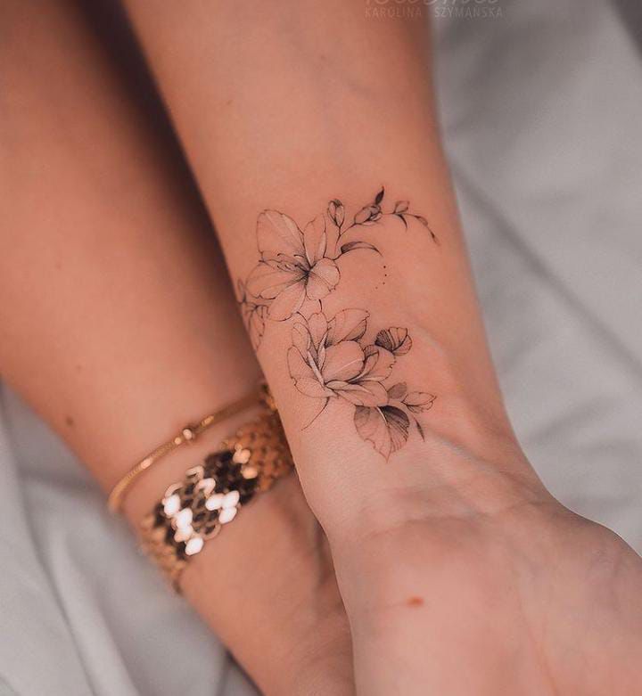 wrist tattoos for women