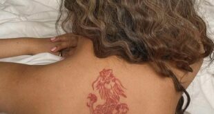 back tattoo women