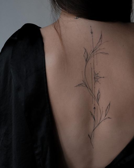 The Allure of Spine Tattoos: A Feminine and Empowering Choice for Women