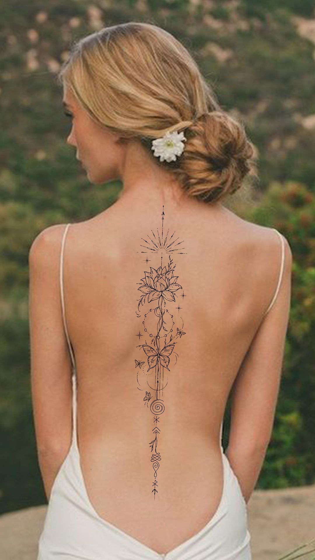 spine tattoos for women