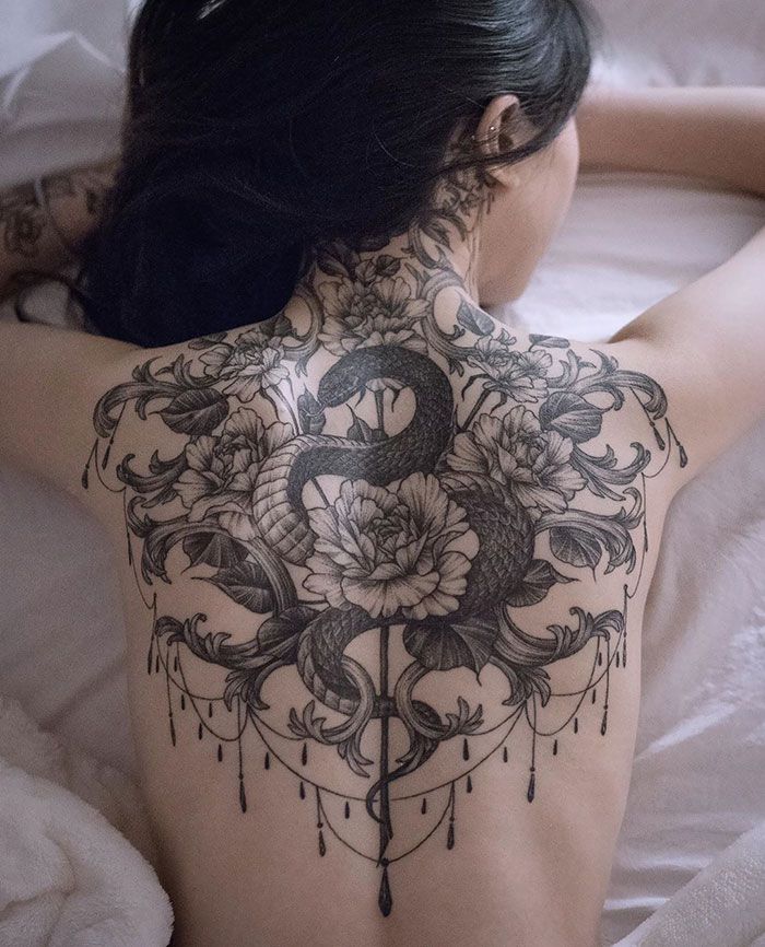 The Art and Meaning Behind Back Tattoos: A Symbol of Strength and Resilience