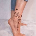 tattoo on leg