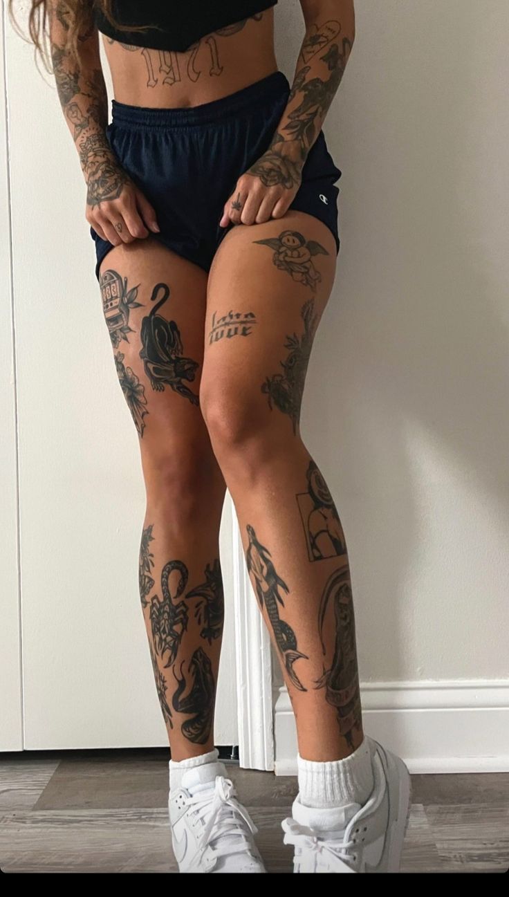 tattoo leg