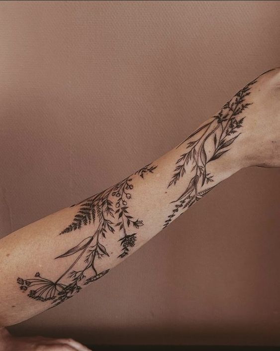 tattoo arm