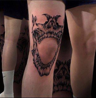 tattoo knee