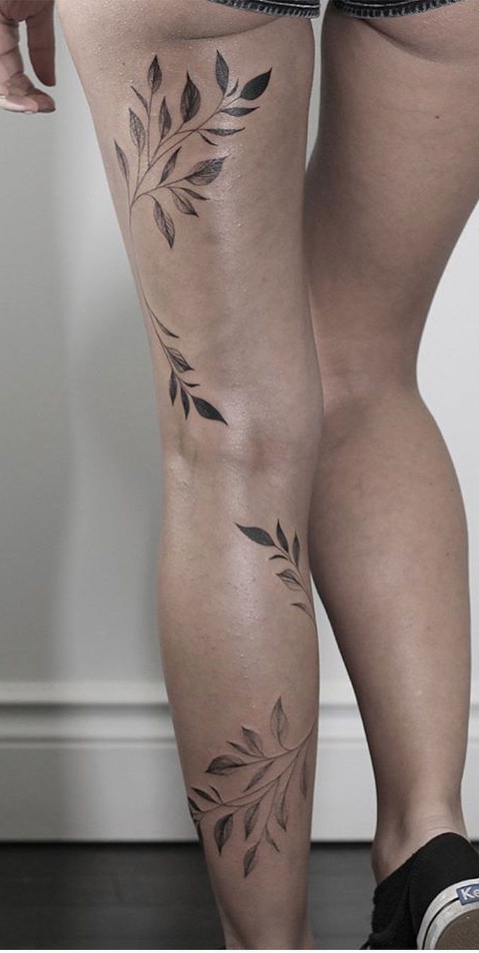 tattoo leg