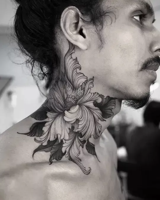 The Beauty and Boldness of Tattoo Neck Designs