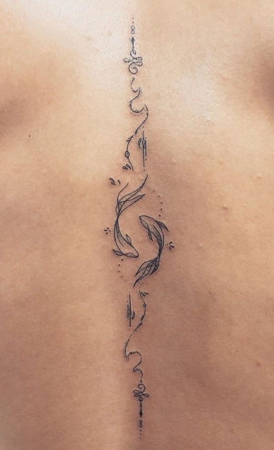 spine tattoos