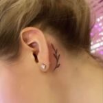 tattoo behind ear