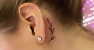 tattoo behind ear