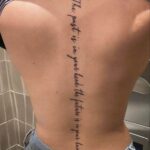 spine tattoos for women