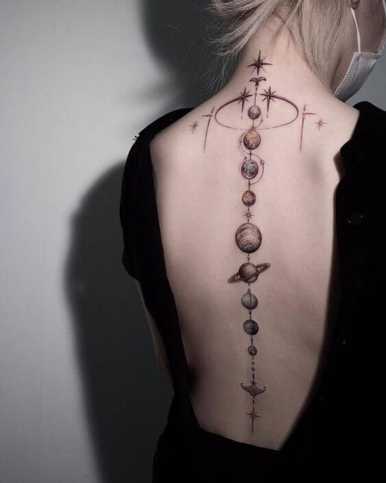 spine tattoos