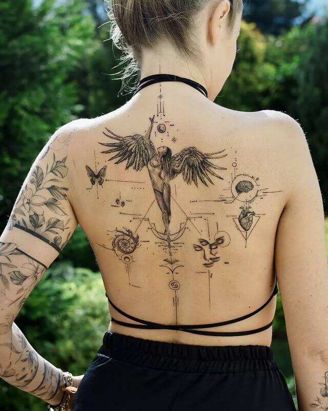 The Beauty of Back Tattoos on Women: Exploring Feminine Elegance and Empowerment