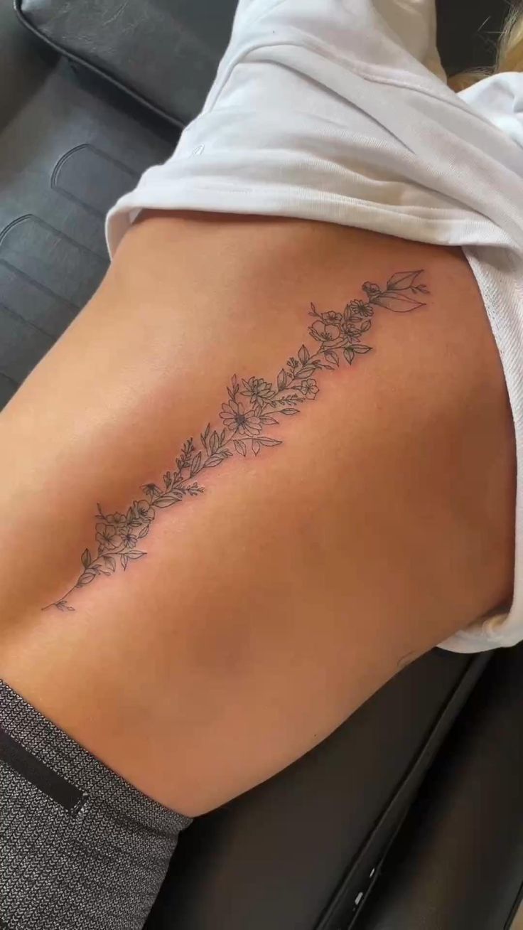 spine tattoos for women