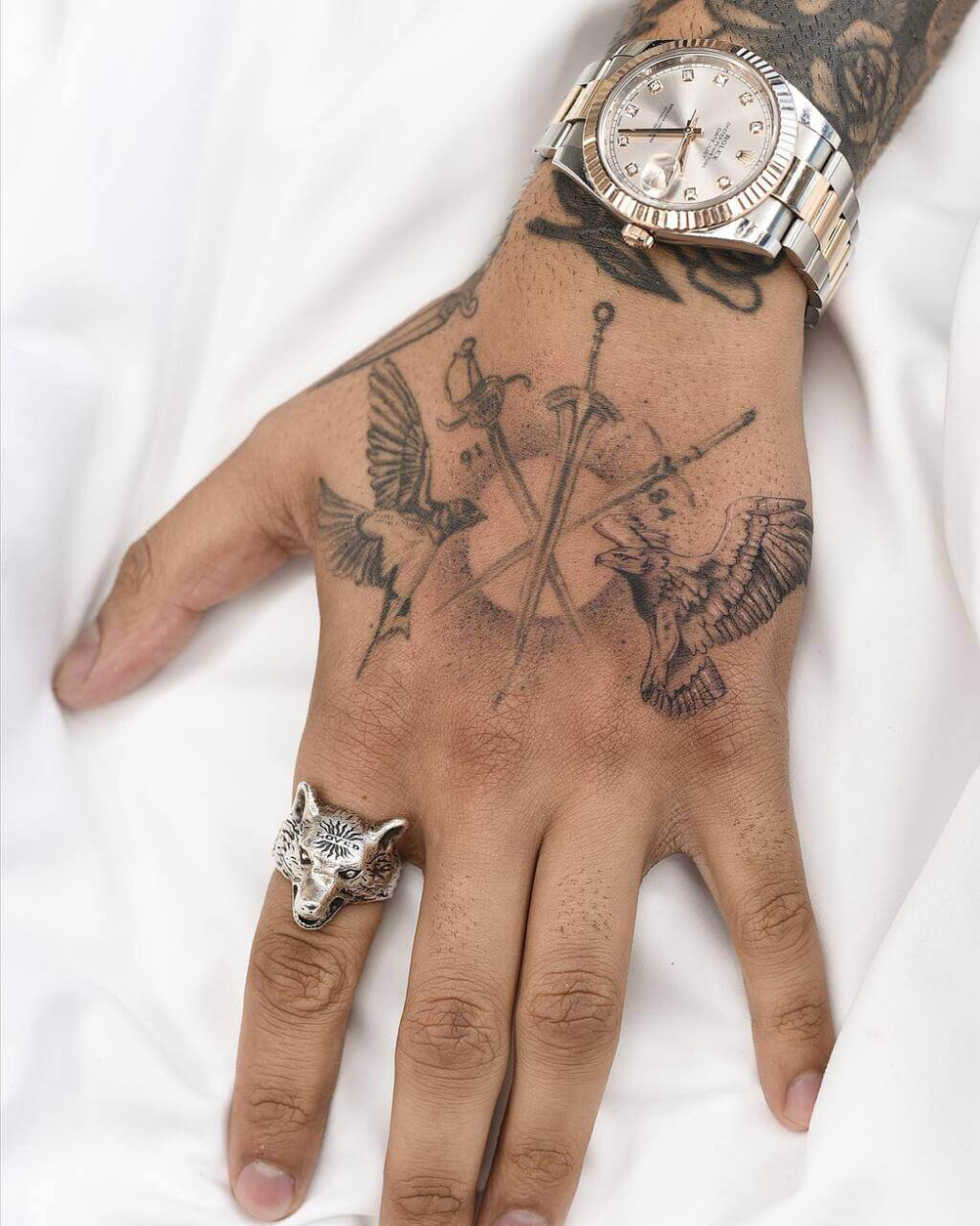 hand tattoos