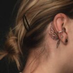 tattoo behind ear