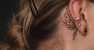 tattoo behind ear