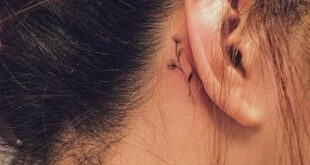 tattoo behind ear