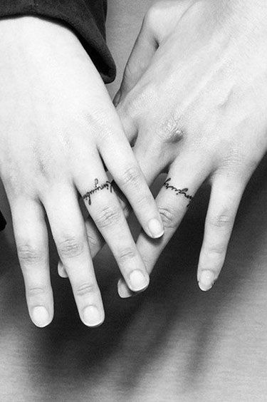 tattoo wedding rings