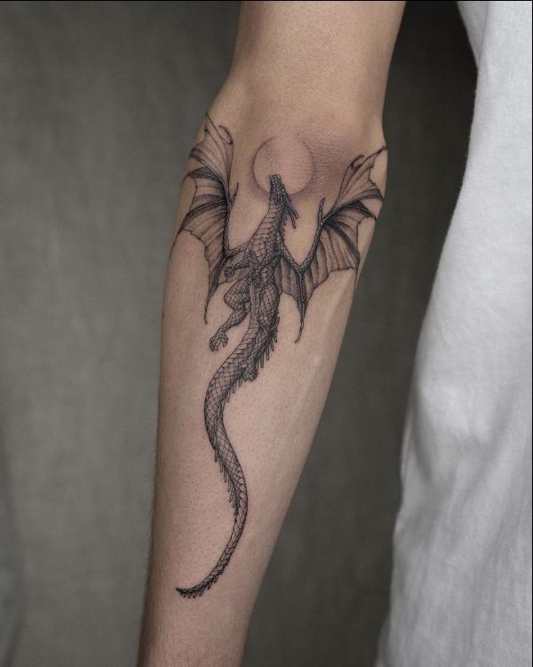 dragon tattoo