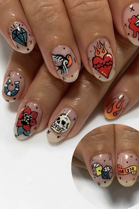 The Latest Trend: Tattoo Nails – Express Yourself with Intricate Nail Art