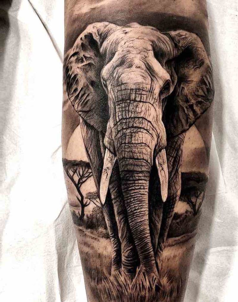 tattoo elephant