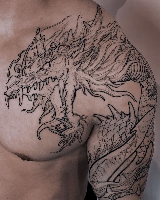 dragon tattoo