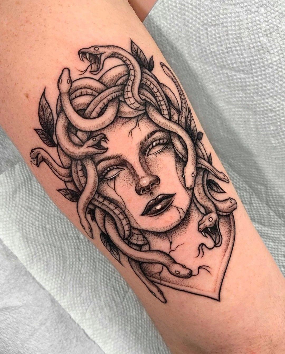 The Mythological Beauty: Medusa Tattoo Designs and Meanings